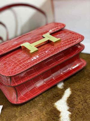 wholesale quality hermes constance 19 shinny niloticus crocodile 95 braise ghw